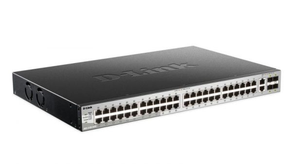 Switch D-Link DGS-3130-54TS/SI, 54-Port Gigabit SFP L3 Stackable Managed Switch, - imagine 4