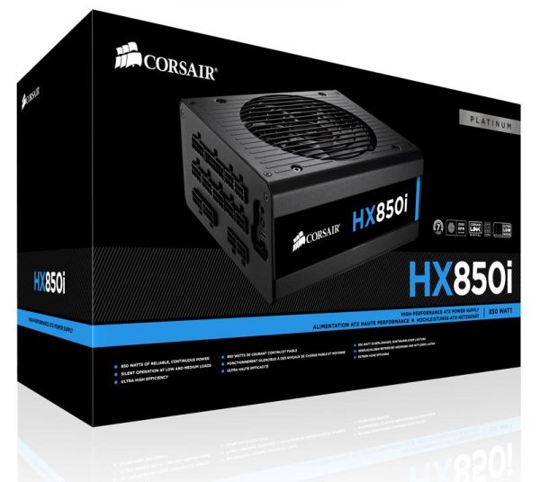 Sursa Corsair HXi Series HX850i, full-modulara, 80 Plus Platinum,850W - imagine 12