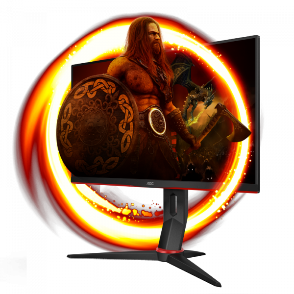 Monitor AOC 23.8" 24G2SU/BK - imagine 3
