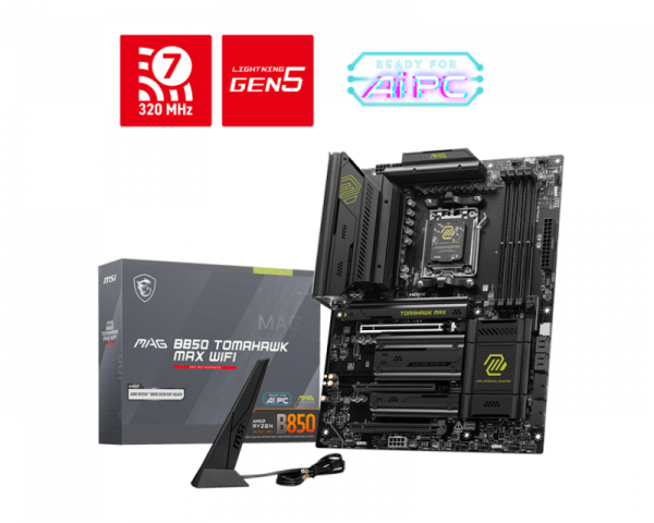 Placa de Baza MSI MAG B850 TOMAHAWK MAX WIFI AM5,