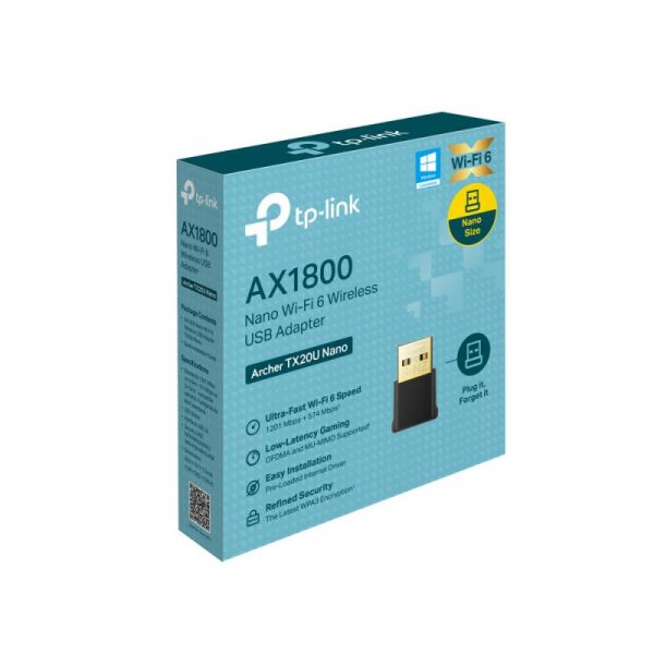 Adaptor wireless TP-Link, ARCHER TX20 NANO, AX1800, 1 x antena - imagine 9