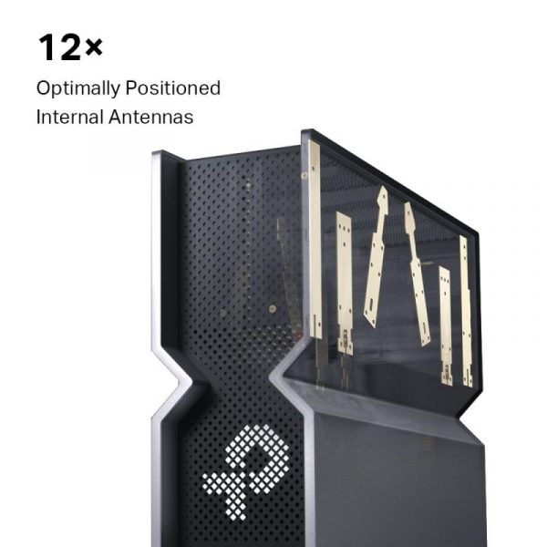 BE24000 Quad Band Wi-Fi 7 Router SPEED: 1376 Mbps at - imagine 10