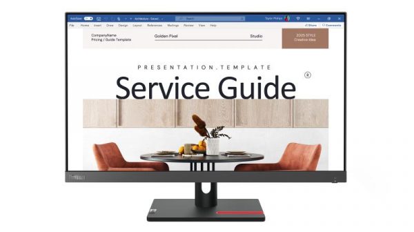 Monitor Lenovo ThinkVision S24i-30 23.8" IPS, FHD (1920x1080), 16:9, Brightness: - imagine 6