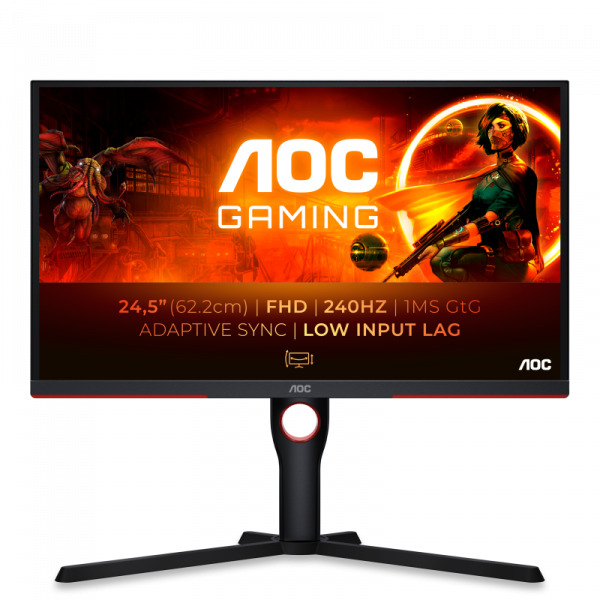 Monitor AOC 24.5" 25G3ZM/BK
