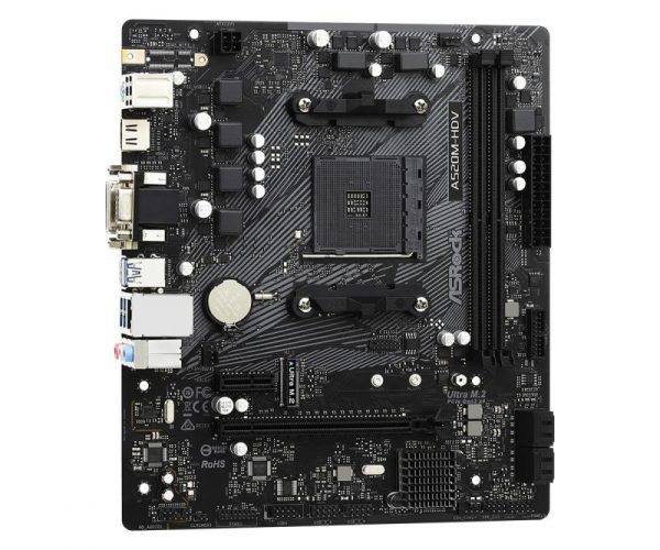 Placa de baza ASRock A520M-HDV, Socket AM4 - imagine 9
