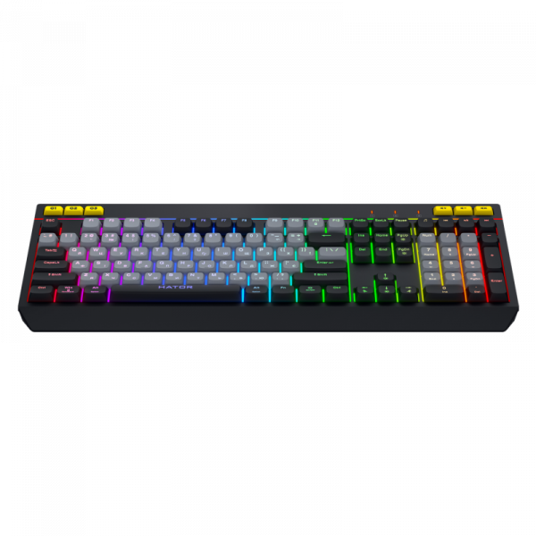 Tastatura mecanica cu fir Hator Icefall, conectivitate USB, polling rate - imagine 5