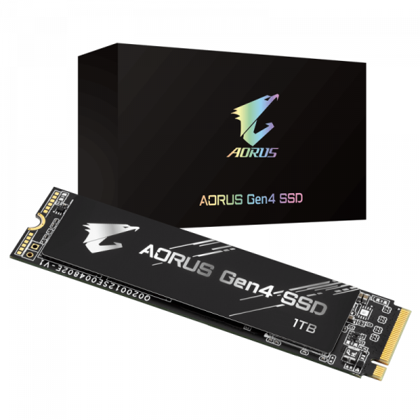 SSD Gigabyte AORUS Gen4, 1TB, NVMe, M.2 - imagine 3