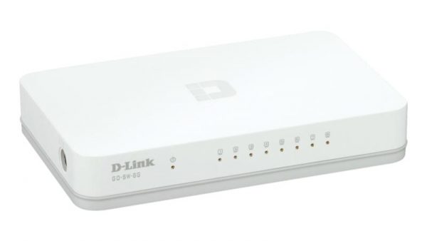 Switch D-Link GO-SW-8G, 8 port, 10/100/1000 Mbps - imagine 7