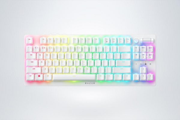 KB RAZER DEATHSTALKER V2 PRO TKL (RED SWITCH) - WHITE - imagine 5