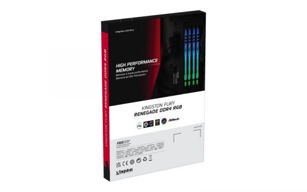 Memorie RAM Kingston FURY Renegade RGB 8GB DDR4 3200MHz CL16 - imagine 10