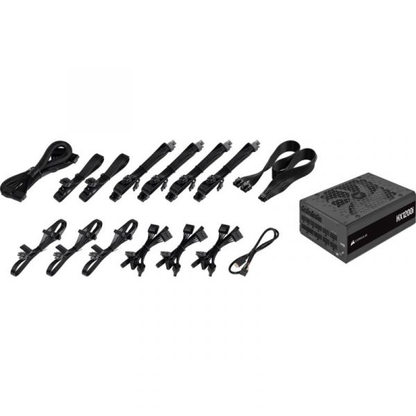 Sursa CORSAIR HX1200i 1200W 80 PLUS PLATINUM, ATX 3.1 - imagine 19