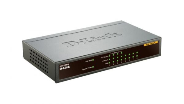 Switch D-Link DES-1008PA, 8 porturi 10/100Mbps,  4 porturi PoE - imagine 4
