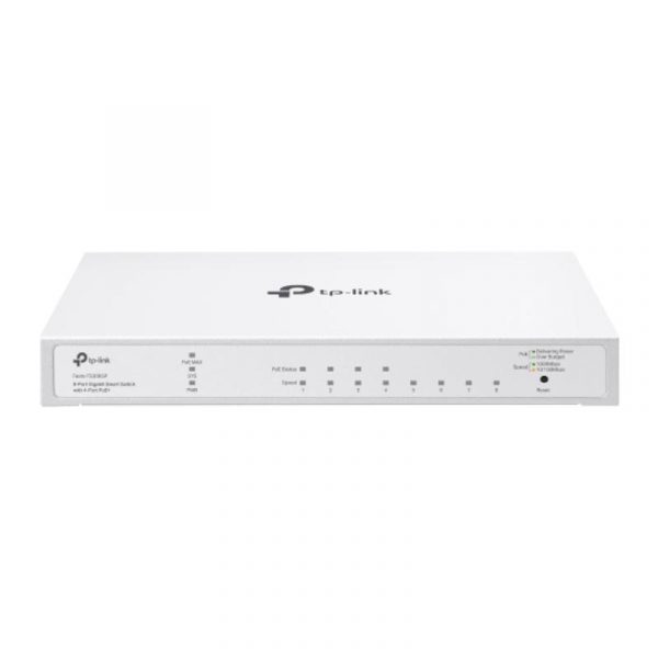 TP-LINK 8-Port Gigabit Smart Switch with 4-Port PoE+ FESTA FS308GP, - imagine 6