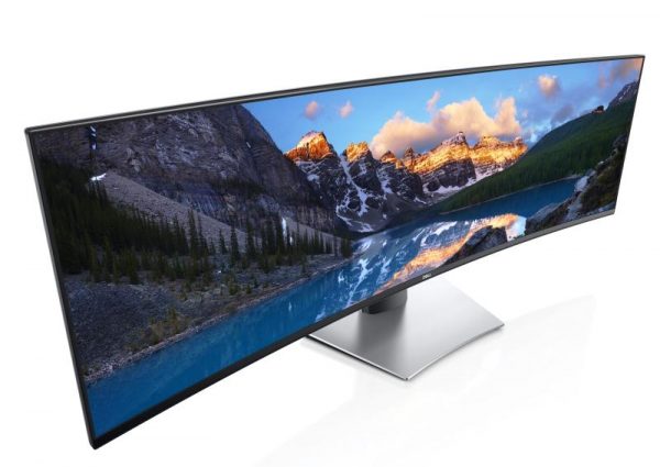 Monitor LED Dell U4919DW, 49inch, IPS QHD, 5ms, 60Hz, gri - imagine 10