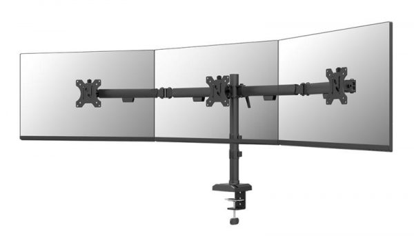 Brat triplu Neomounts DS60-600BL3; pentru display-uri cu diagonale 10"-27", sistem - imagine 3