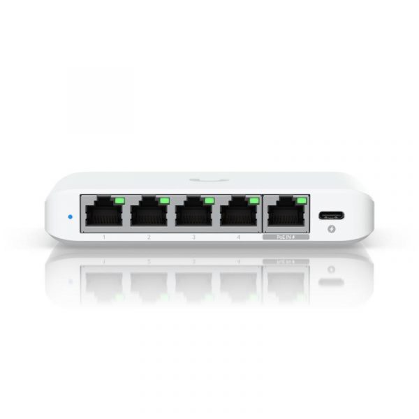 Ubiquiti USW-Flex-2.5G-5, 5 porturi RJ45 1/2.5 GbE, capacitate 25 Gbps, - imagine 3