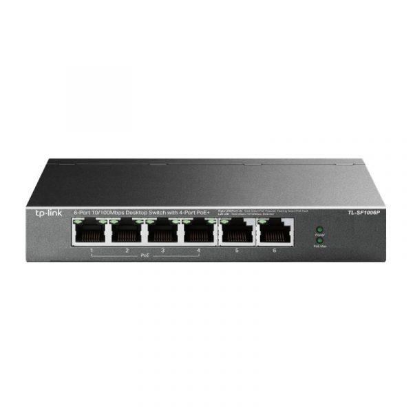 Switch TP-Link TL-SF1006P, 6 port, 10/100 Mbps - imagine 3