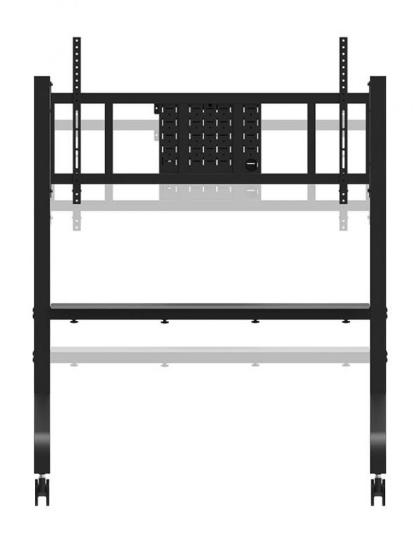 Stand podea mobil/fix Neomounts FL50-575BL1; pentru display-uri cu diagonale 65"-110", - imagine 8