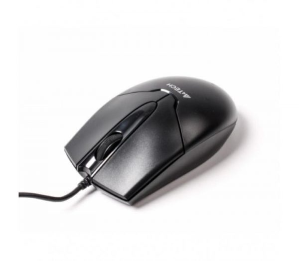 Mouse A4tech wired, OP-550NU-1, negru - imagine 4