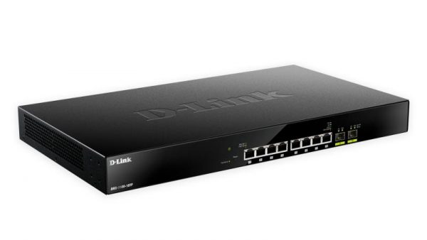 D-Link switch DMS-1100-10TP, 10 porturi,2 X SFP, POE 8 porturi, - imagine 6