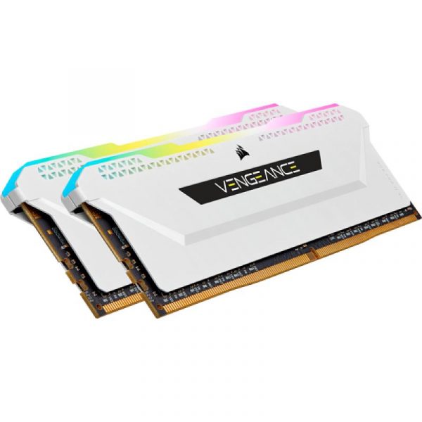 Memorie RAM Corsair Vengeance RGB PRO SL White 16GB DDR4