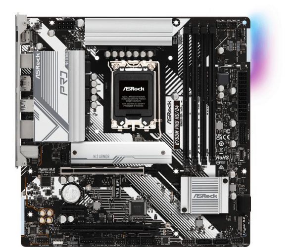 Placa de baza Asrock B760M Pro RS LGA1700, 4x DDR4 - imagine 8