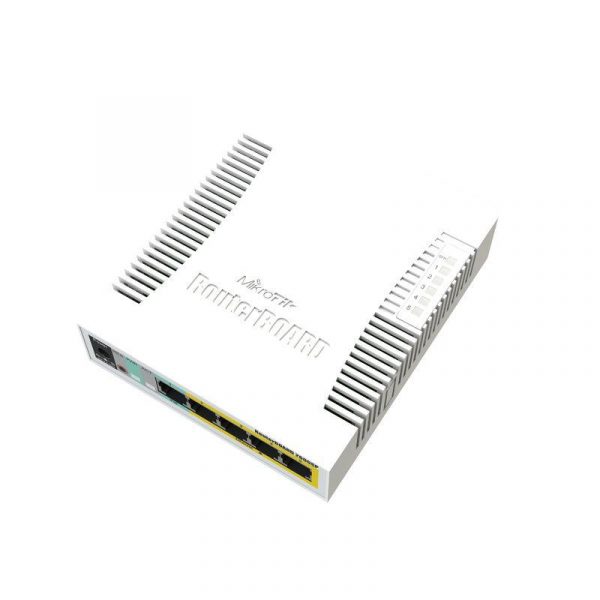 Mikrotik SOHO switch routerboard, RB260GSP, Flash Storage: 128 KB, PoEin: - imagine 3