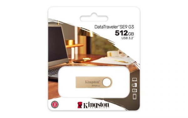 Memorie USB Flash Drive Kingston 512GB 220MB/s Metal USB 3.2 - imagine 8