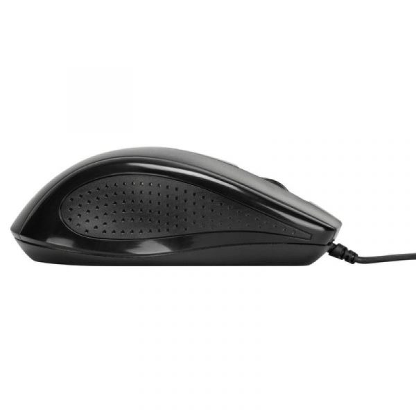 Targus Mouse Antimicrobial cu fir, full size, optic, negru - imagine 12