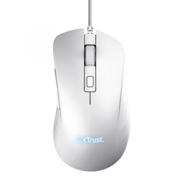 Mouse Trust GXT924W YBAR+ 25600 DPI, alb - imagine 9