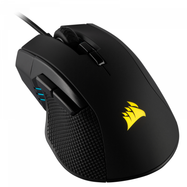 Mouse Gaming Corsair IRONCLAW RGB, Optical cu fir, negru - imagine 6