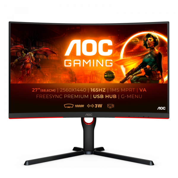 Monitor AOC 27" CQ27G3SU/BK - imagine 3