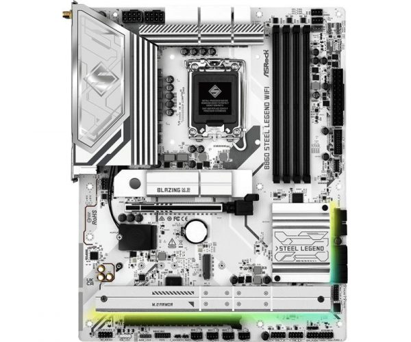 Placa de Baza ASROCK B860 STEEL LEGEND WIFI LGA1851, 4x - imagine 3
