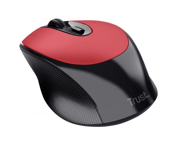 Mouse Trust Zaya Rechargeable Wireless, red - imagine 5