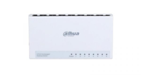 Switch Dahua 8 porturi Unmanaged, PFS3008-8ET-L, Interfata: 8 x 10/100 - imagine 6