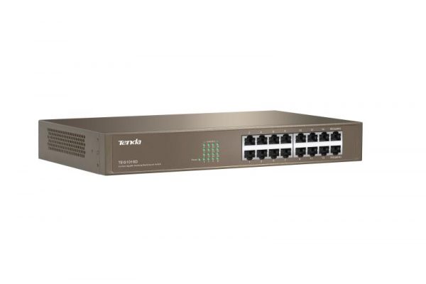Switch Tenda TEG1016D, 16 port, 10/100/1000 Mbps - imagine 5