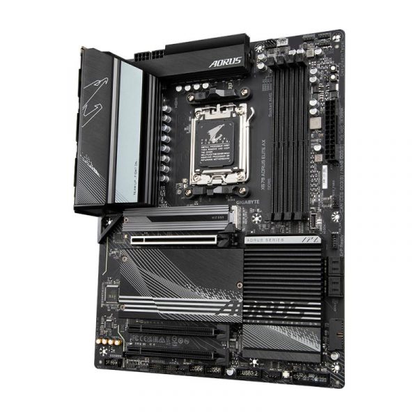 Placa de baza Gigabyte X670 AORUS ELITE AX AM5 - imagine 10