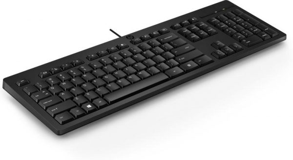 HP 125 Wired Keyboard, Dimensiuni: 6.3 x 11.2 x 3.6 - imagine 6