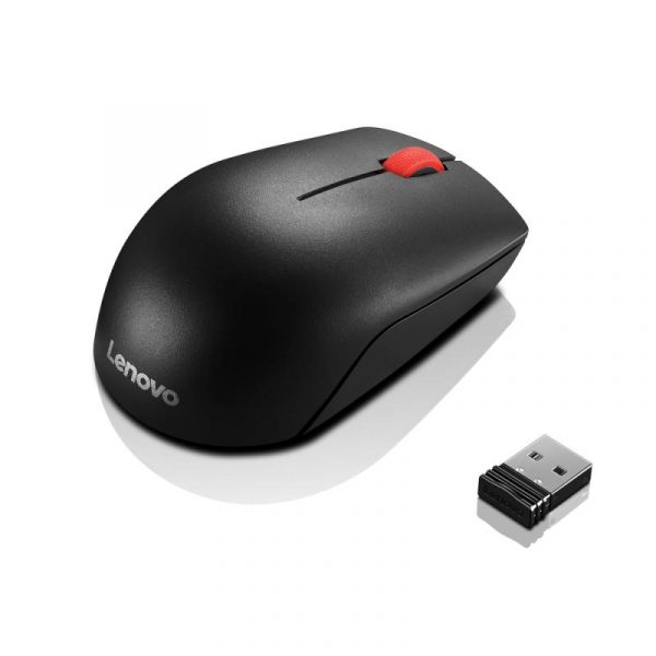 Mouse Lenovo Essential Compact Wireless Mouse, Black - imagine 7