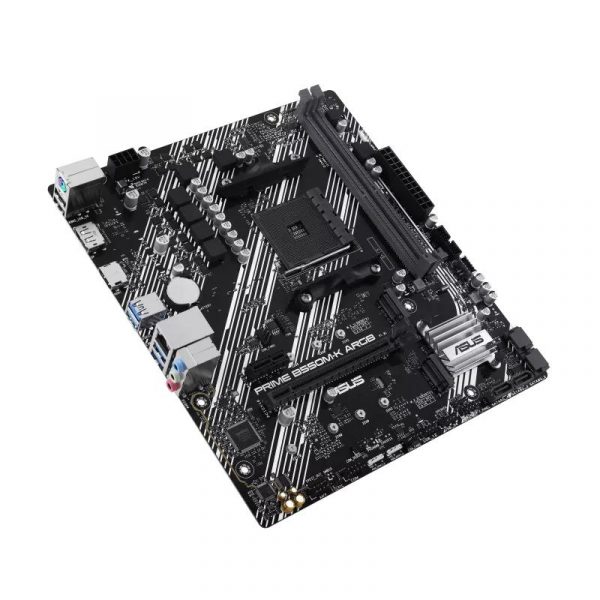 Placa de Baza ASUS PRIME B550M-K ARGB AM4, 2x DDR4, - imagine 4