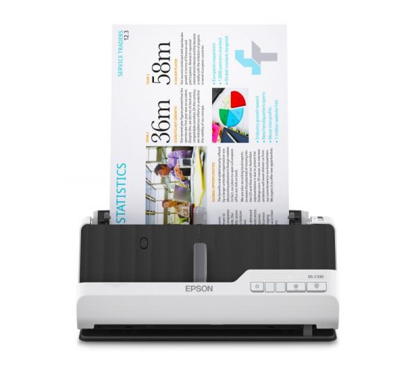 EPSON DS-C330 A4 Compact desktop Sheetfed Scanner, Rezolutie optica: 600 - imagine 6