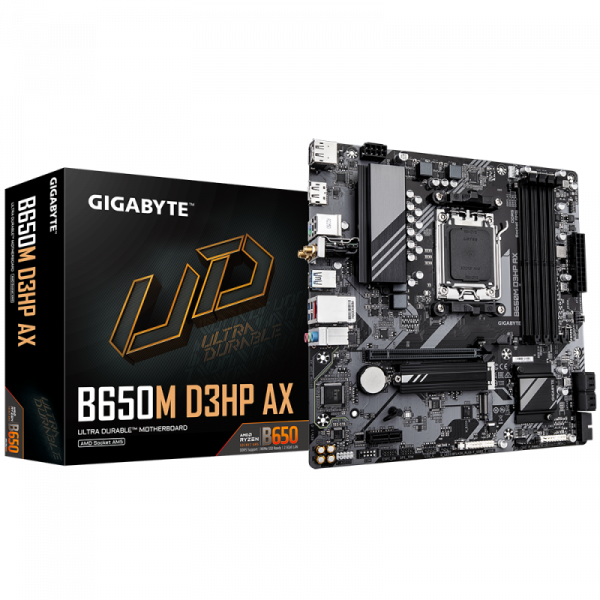 Placa de baza GIGABYTE B650M D3HP AX AM5 - imagine 4