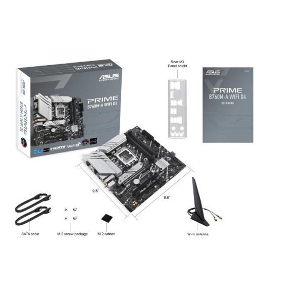 Placa de baza ASUS PRIME B760M-A WIFI DDR4 LGA1700 - imagine 14