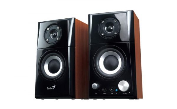 Boxe Genius SP-HF500A, 2.0, 14W RMS, lemn - imagine 5