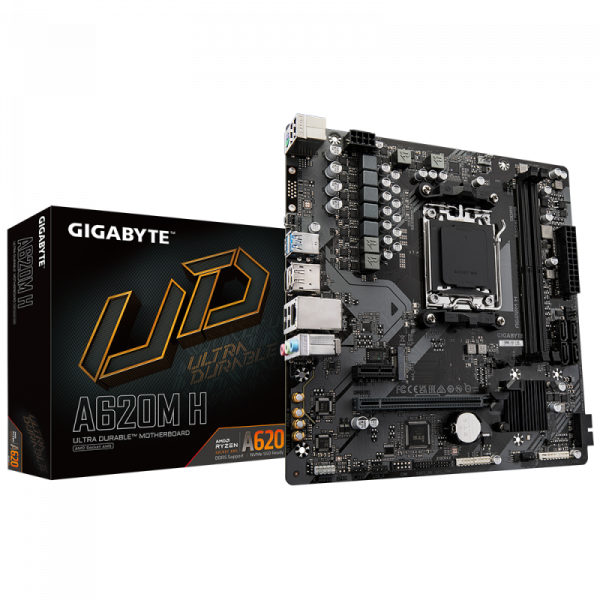 Placa de baza Gigabyte A620M H AM5 - imagine 4