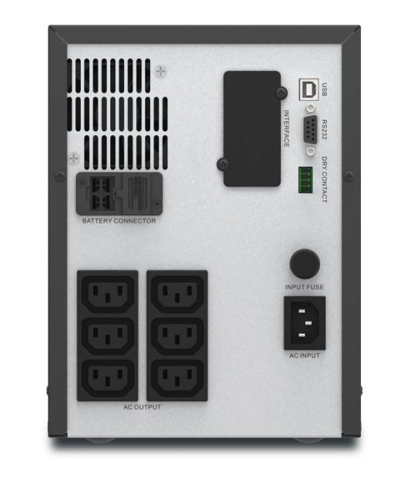 APC Easy UPS 1 Ph Line Interactive, 2000VA, Tower, 230V, - imagine 6