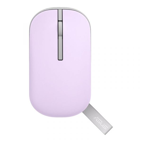Mouse Asus MD100, wireless, purple - imagine 7
