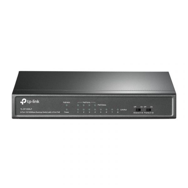 Switch TP-Link TL-SF1008LP, 8 port, 10/100 Mbps - imagine 4