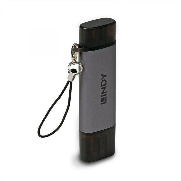 Card Reader Lindy USB 3.2 Type C, SD & microSD, - imagine 10