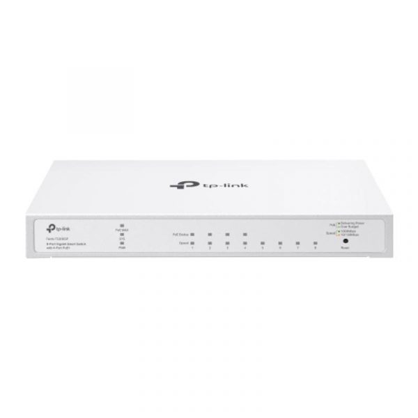 TP-LINK 8-Port Gigabit Smart Switch with 4-Port PoE+ FESTA FS308GP, - imagine 7